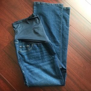 Old Navy Maternity Full Panel Dark Wash Jeans
